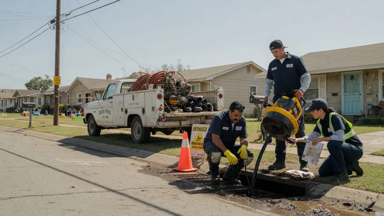 Drain Cleaning in Egypt, TX near me